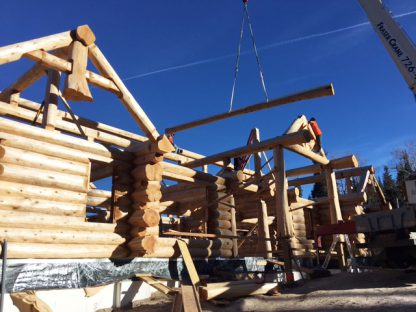 Colorado log home - Cascade Handcrafted