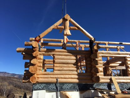 Colorado log home - Cascade Handcrafted