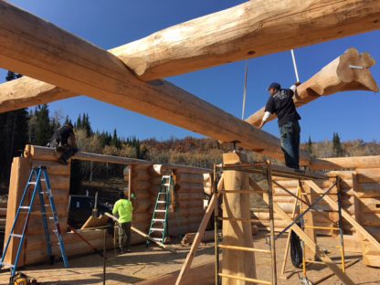 Colorado log home - Cascade Handcrafted