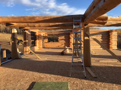 Colorado log home - Cascade Handcrafted