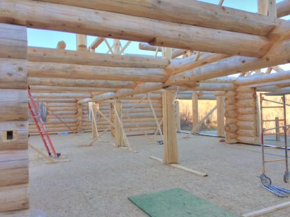 Colorado log home - Cascade Handcrafted