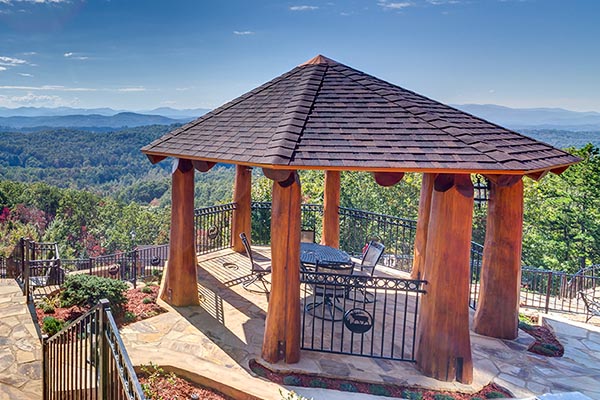 Cascade-Handcrafted-Octagonal-Log-Gazebo Cascade-Handcrafted-Octagonal-Log-Gazebo