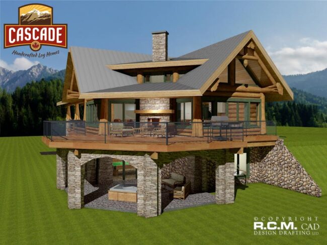 Cascade Handcrafted Log Homes - 1581 Carpathian