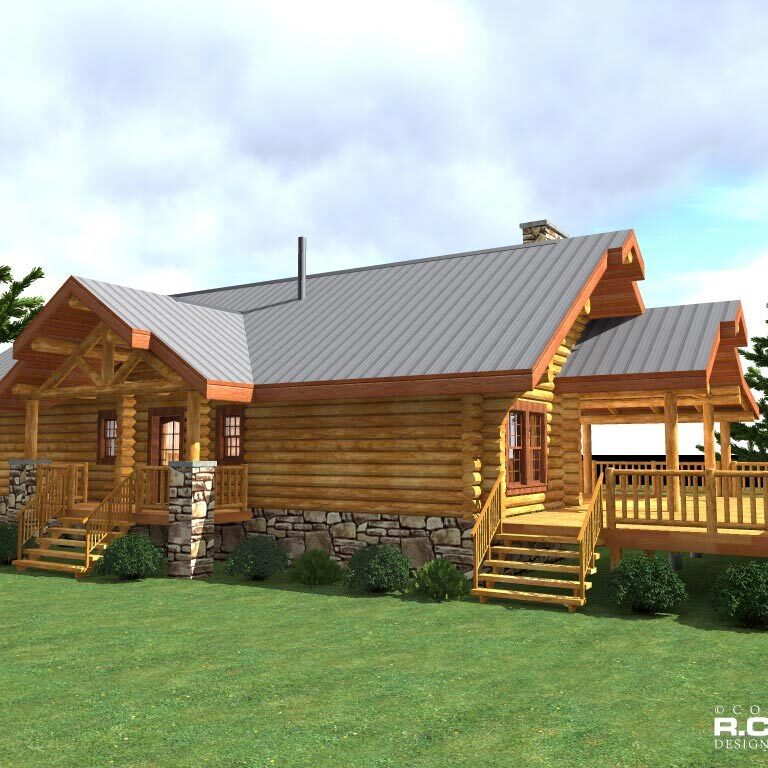 Cascade Handcrafted Log Homes - 1612 Tonasket