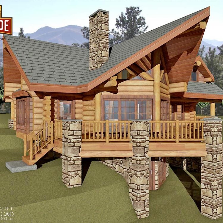 Cascade Handcrafted Log Homes – 1656 Greece Cascade Handcrafted Log Homes - 1656 Greece