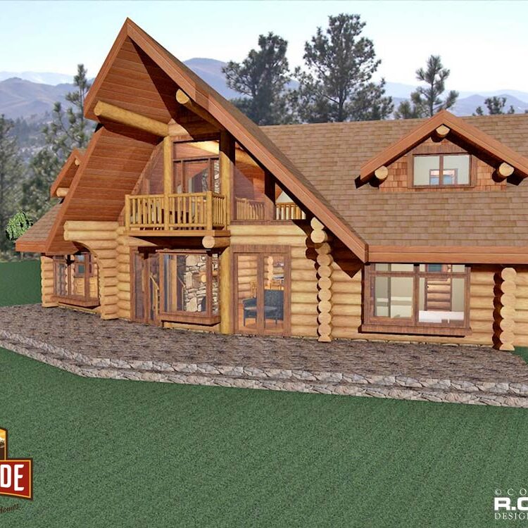 Cascade Handcrafted Log Homes - 1728 Hawk