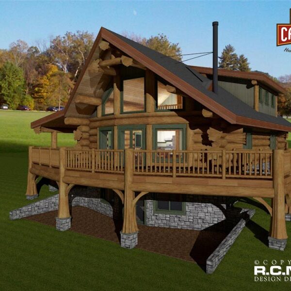 Cascade Handcrafted Log Homes – 1879 Nordegg Cascade Handcrafted Log Homes - 1879 Nordegg