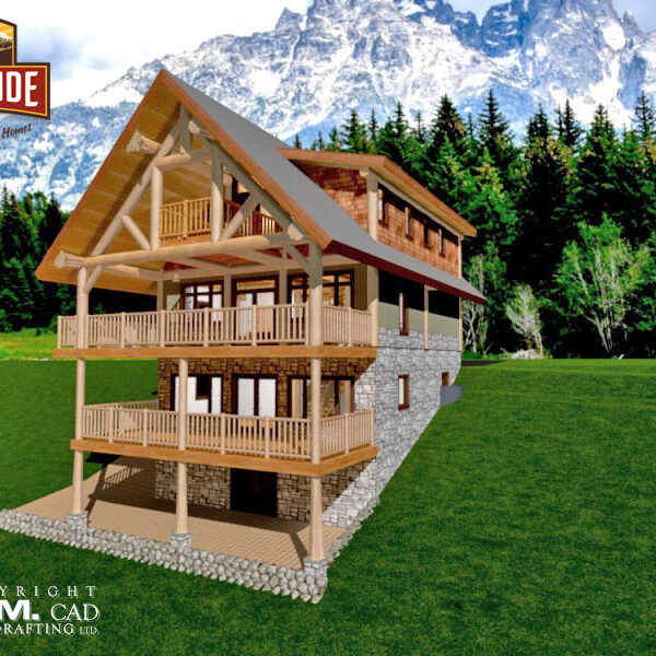 Cascade Handcrafted Log Homes – 1763 Sunshine Valley Cascade Handcrafted Log Homes - 1763 Sunshine Valley