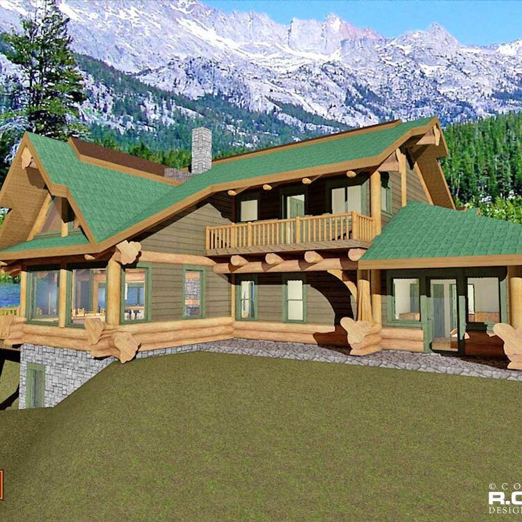 2625 Alberni Cascade Handcrafted Log Homes