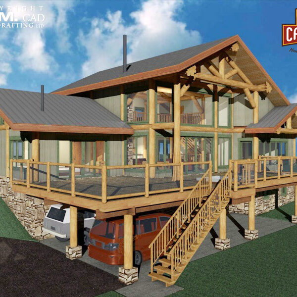 Cascade Handcrafted Log Homes - 2570 Forbidden Plateau