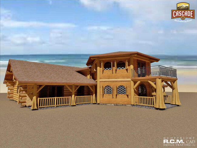 Cascade Handcrafted Log Homes - 3757 Bonaire Island