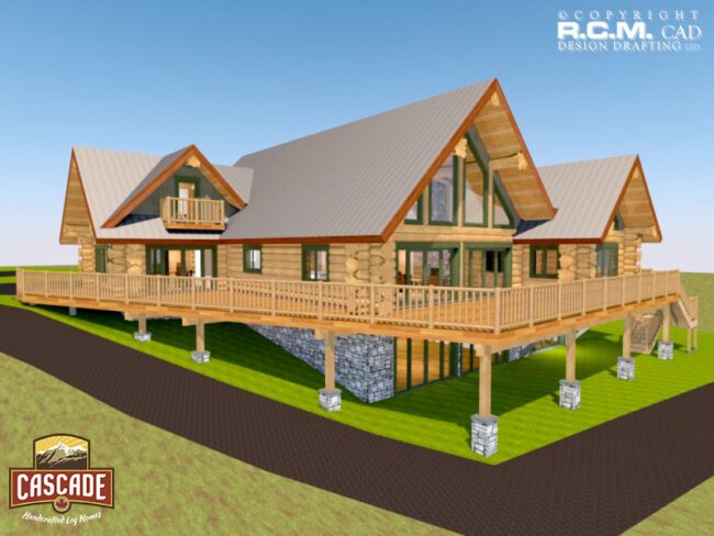 Cascade Handcrafted Log Homes - 3765 Wallenpaupack Lake