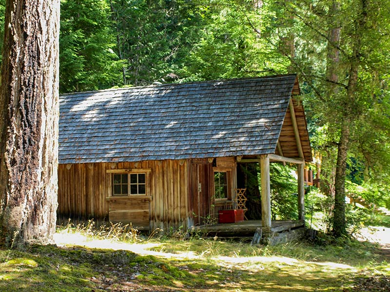 120 Year Old Western Red Cedar Log Cabin Cascade Handcrafted Log Homes