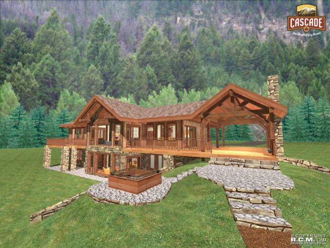 Cascade Handcrafted Log Homes - 2120 Nicola Lake