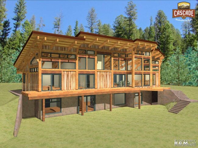 Cascade Handcrafted Log Homes - 2310 Bennett Lake