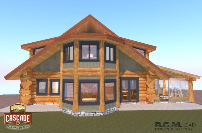 Custom Log Home