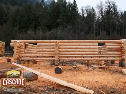 Cascade Handcrafted Log Homes - Missouri Project
