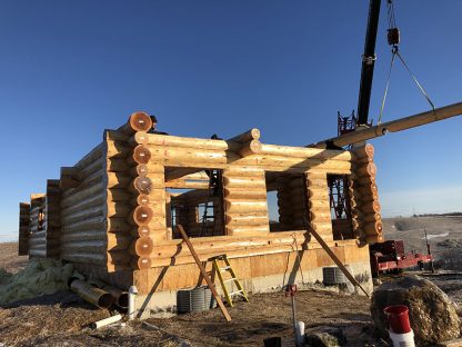 Cascade Handcrafted Log Homes - Missouri Project