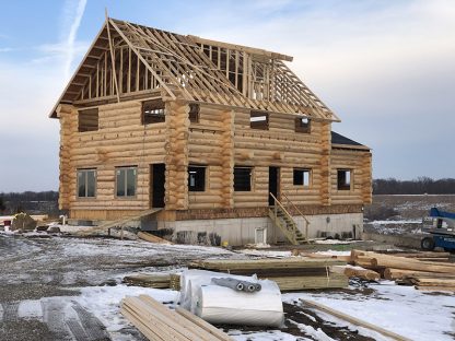 Cascade Handcrafted Log Homes - Missouri Project