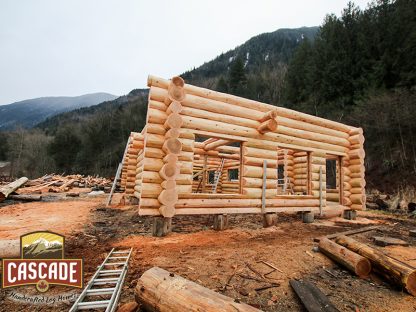Cascade Handcrafted Log Homes - Missouri Project