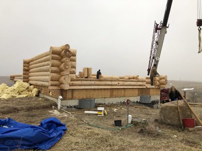 Cascade Handcrafted Log Homes - Missouri Project
