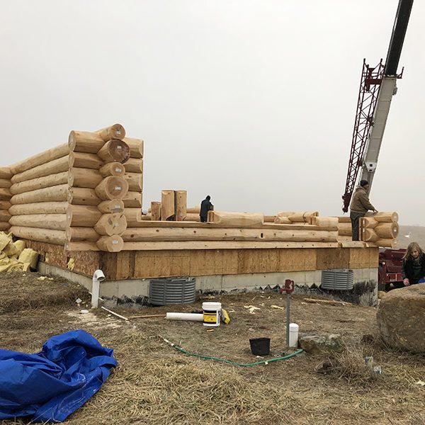 Cascade Handcrafted Log Homes - Missouri Project