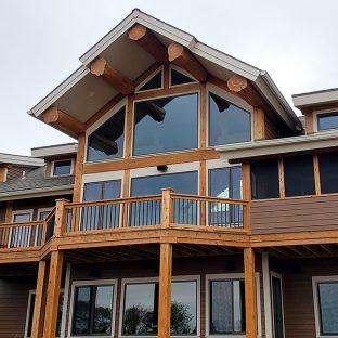 Cascade Handcrafted Log Homes - Williamstown Project