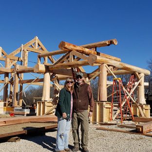 Cascade Handcrafted Log Homes - Williamstown Project