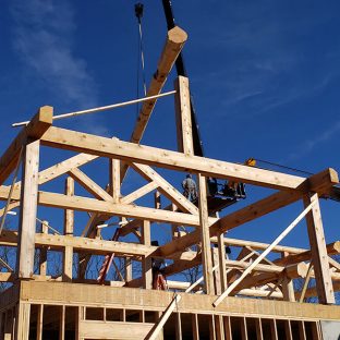 Cascade Handcrafted Log Homes - Williamstown Project