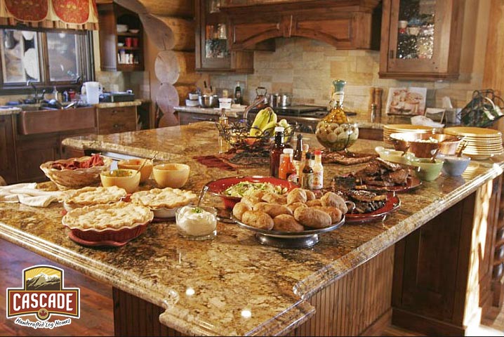 Log Home Kitchen Designs