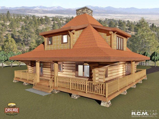 Cascade Log Homes - 1777 Eagle Nest