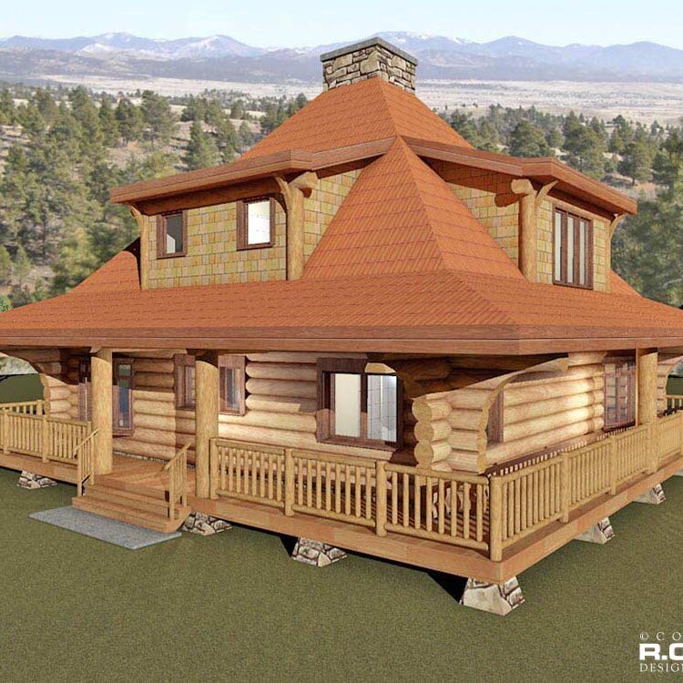 Cascade Log Homes - 1777 Eagle Nest