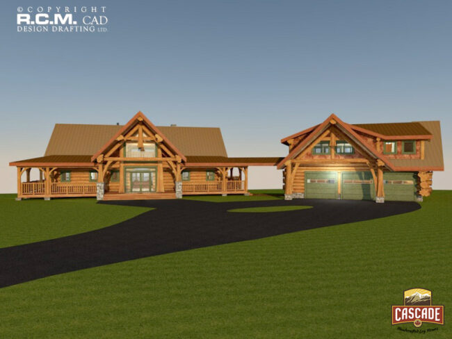 Cascade Log Homes - 3353 Amador