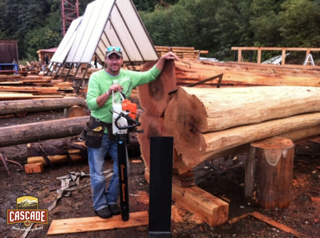 Cascade Handcrafted Log Homes – Markus Cascade Handcrafted Log Homes - Markus