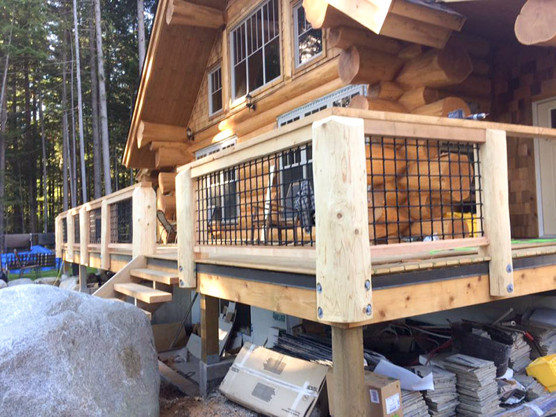 Cascade Handcrafted Log Homes - Timber Accents