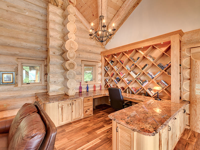 Cascade Handcrafted Log Homes - Timber Accents