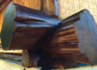 Stained Corner Logs - Featured