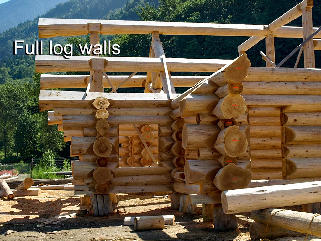 Cascade Handcrafted - Full Log Walls Cascade Handcrafted - Full Log Walls