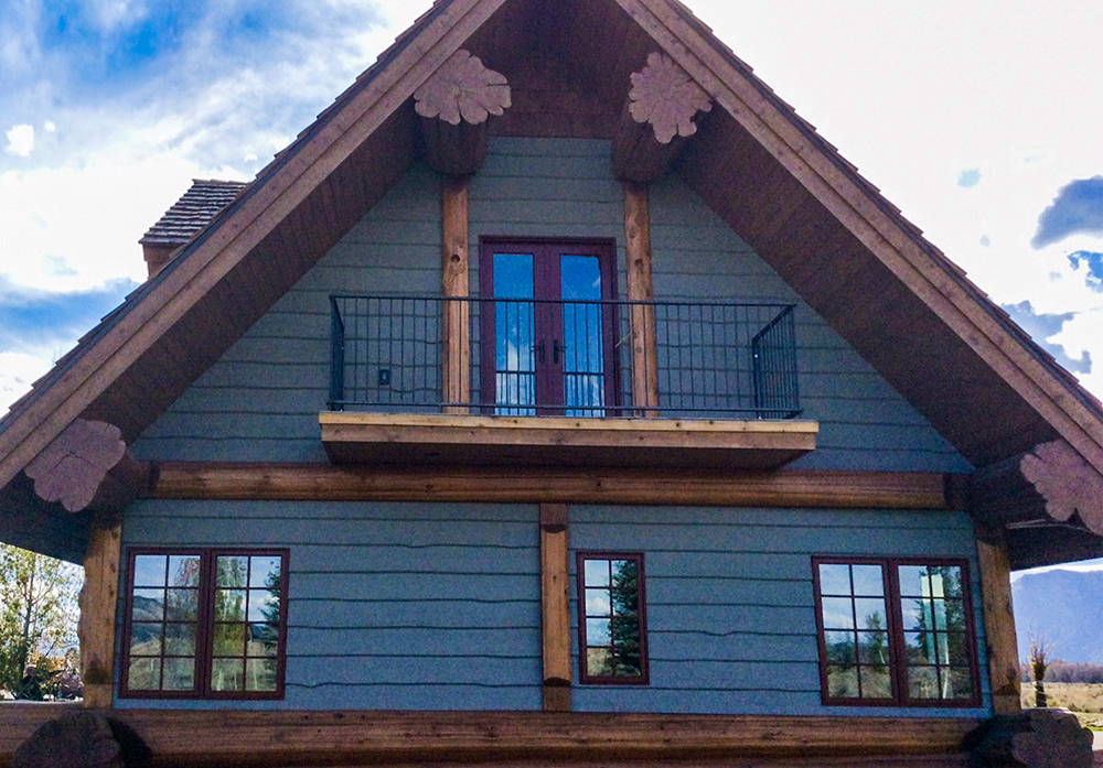 What is a Hybrid Log Home What is a Hybrid Log Home