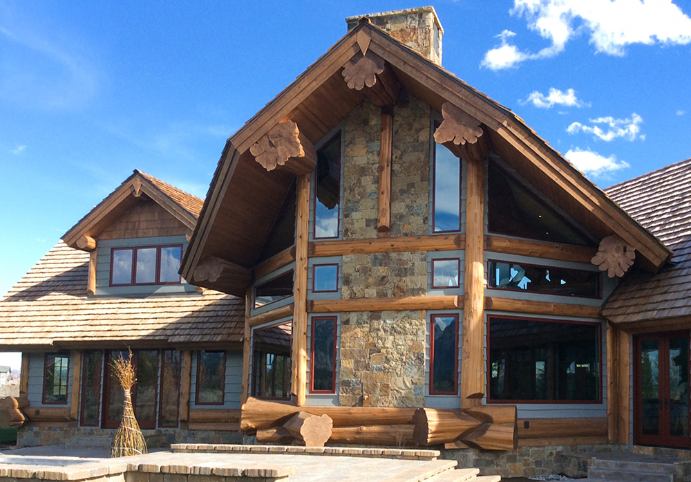 What is a Hybrid Log Home What is a Hybrid Log Home