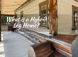 What is a Hybrid Log Home