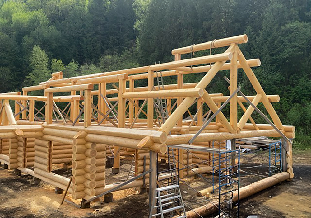 Log Homes in New Mexico - Cascade Handcrafted Log Homes