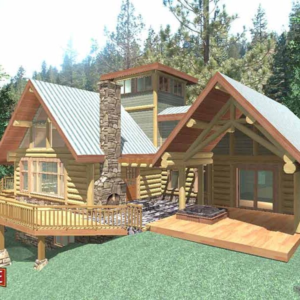 Cascade Handcrafted Log Homes - 1626 Gilmore
