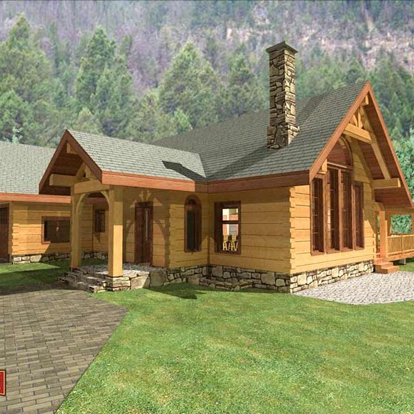Cascade Handcrafted Log Homes - 2050 Granite Falls