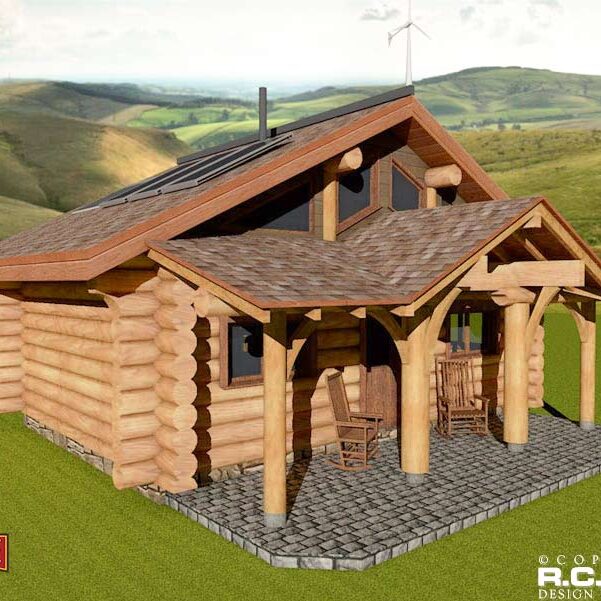 Cascade Handcrafted Log Homes - 513 The Bunk House