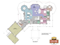 Cascade Handcrafted Log Homes - 4467 Nantahala 1st Floor Plan