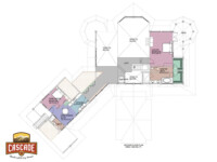 Cascade Handcrafted Log Homes - 4467 Nantahala - 2nd Floor Plan
