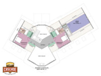 Cascade Handcrafted Log Homes - Arrowhead - 2nd Floor Plan