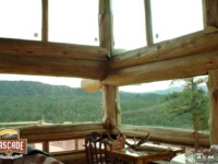Cascade Handcrafted Log Homes - Malone - Interior - Prow View