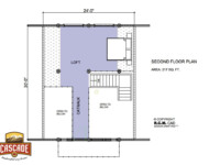 Cascade Handcrafted Log Homes - Slovenia - 2nd Floor Plan